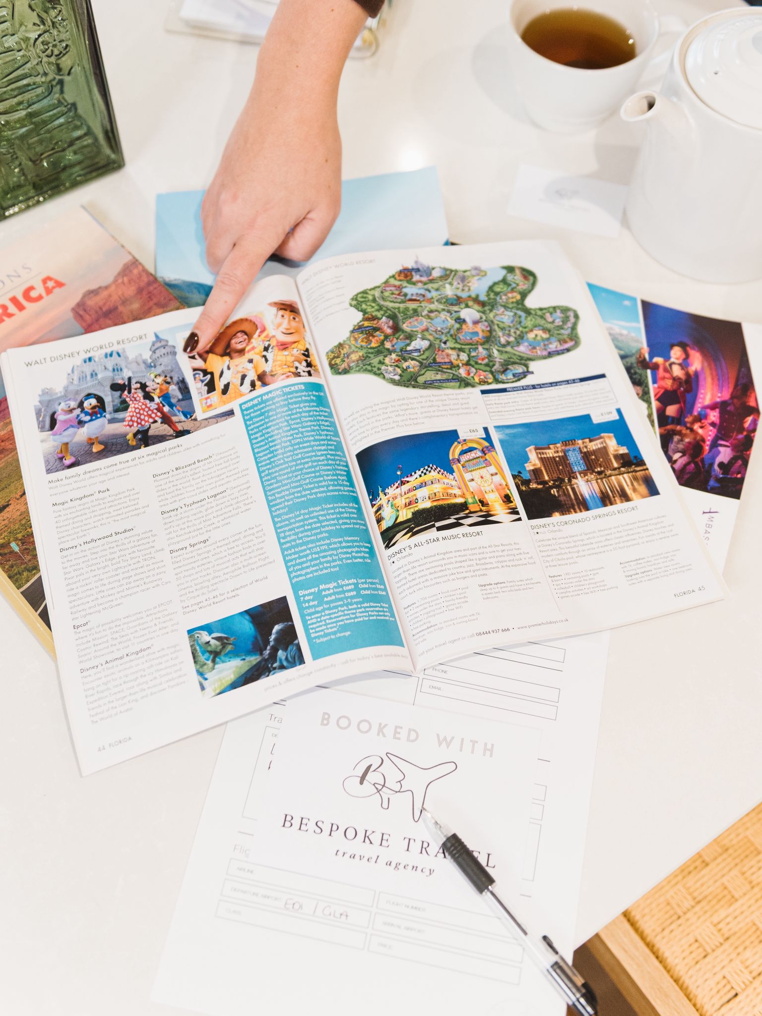 Lauren planning travel details