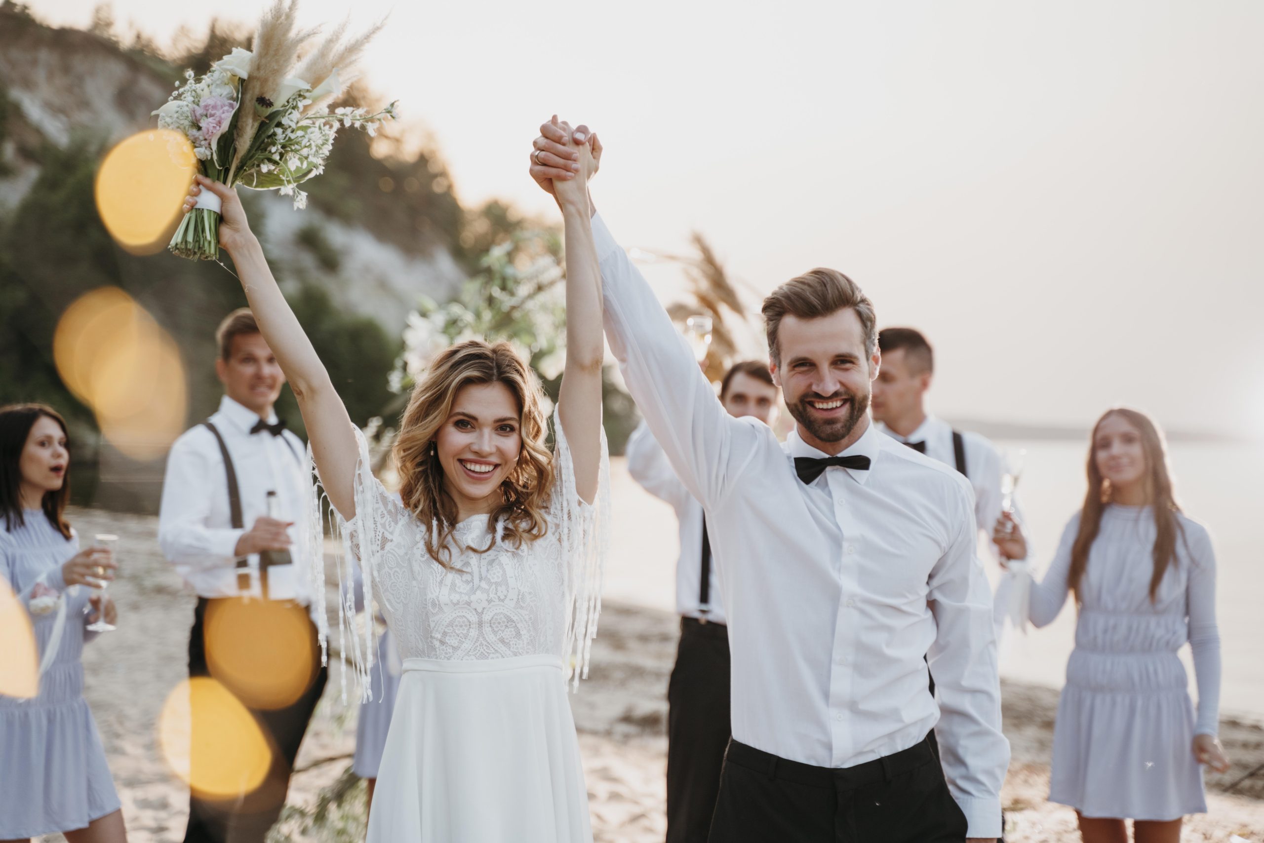 Destination wedding celebration